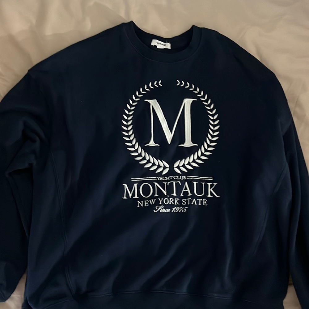 garage crewneck